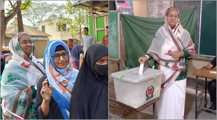 লাইনে দাঁড়িয়ে ভোট দিলেন শিক্ষামন্ত্রী